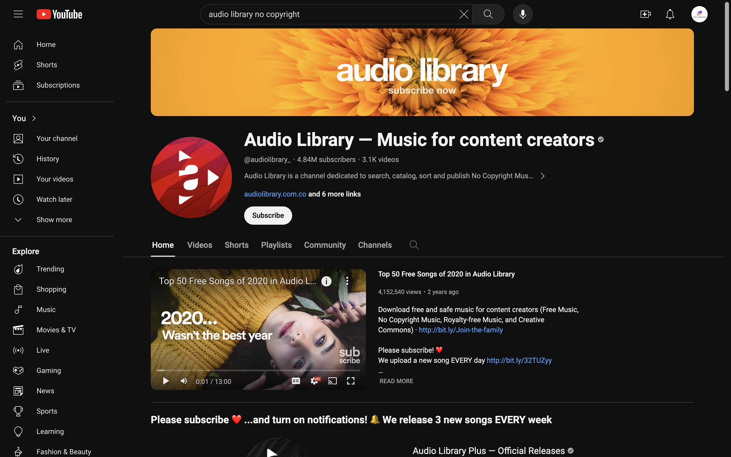 Audio Library Studio